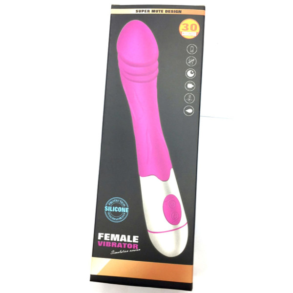 Vibromasseur silencieux rose 30 programmes 